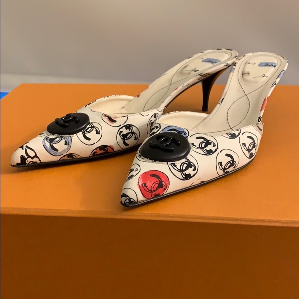 Chanel mules
